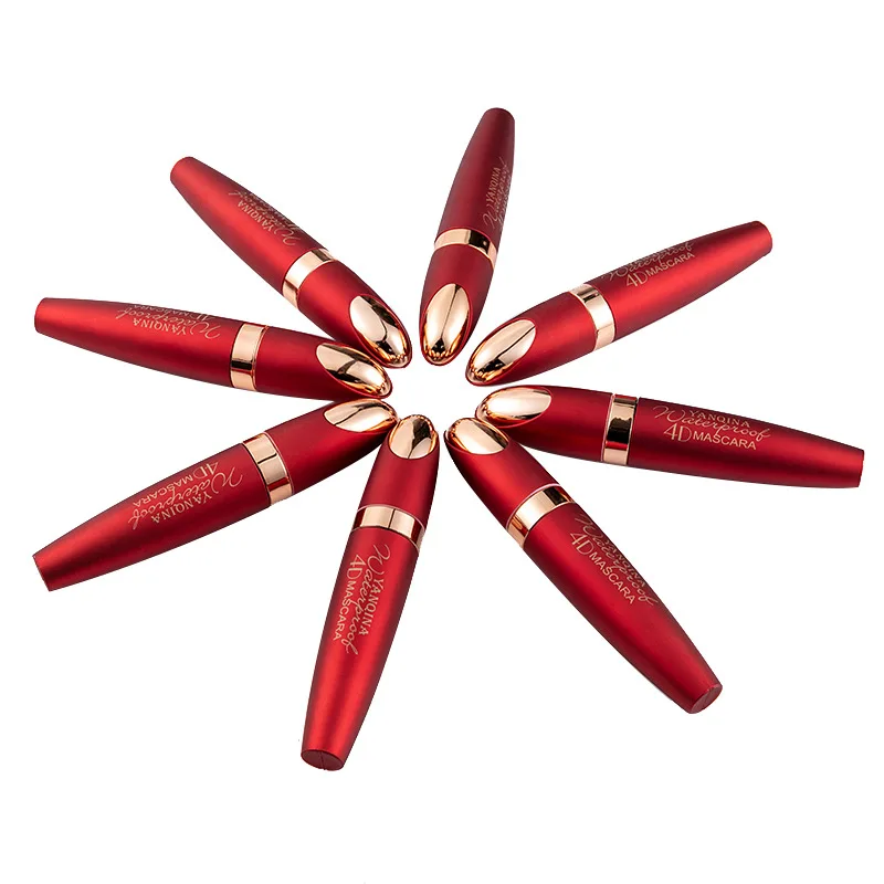 Профессиональная долговечная 4D шелковая тушь для ресниц 24 часа Водостойкая