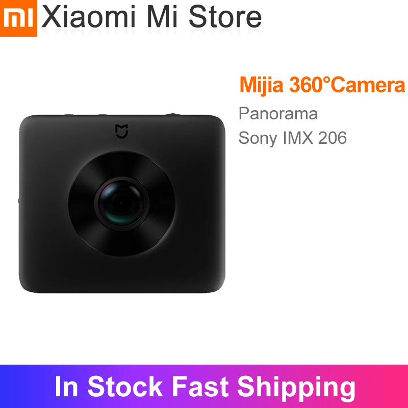 Оригинальная панорамная камера Xiaomi Mijia для путешествий с поворотом на 360 ° класс