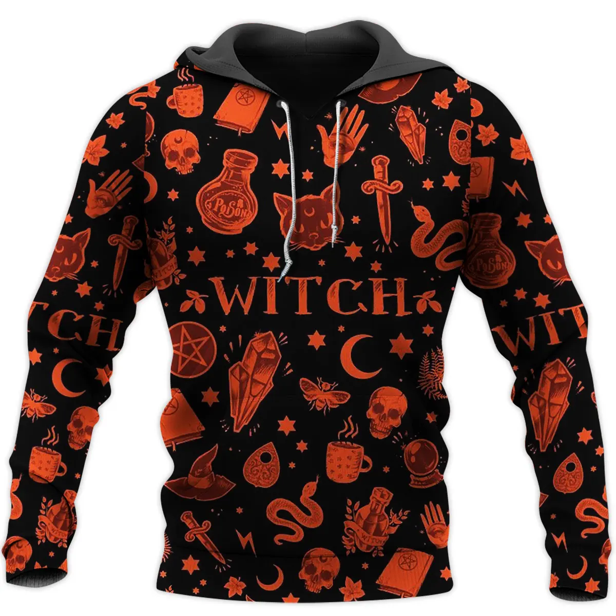 

Повседневная Толстовка унисекс с 3D-принтом Love, Хэллоуин