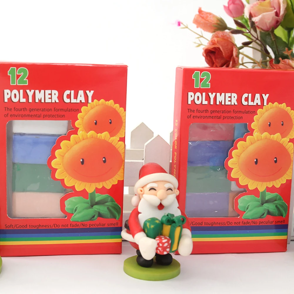 Лепка глиняный светильник пластилин безопасный сухой полимерный развивающий 12