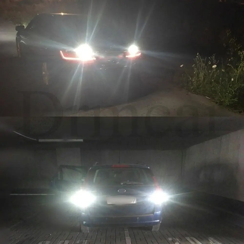 

2x H4 H7 H8 HB4 H16 100W 20SMD Car Lamp Brake Led Turn Signal Reversing Light Fog Light Daylight H4 Lens Car Headlight Bulbs 12V