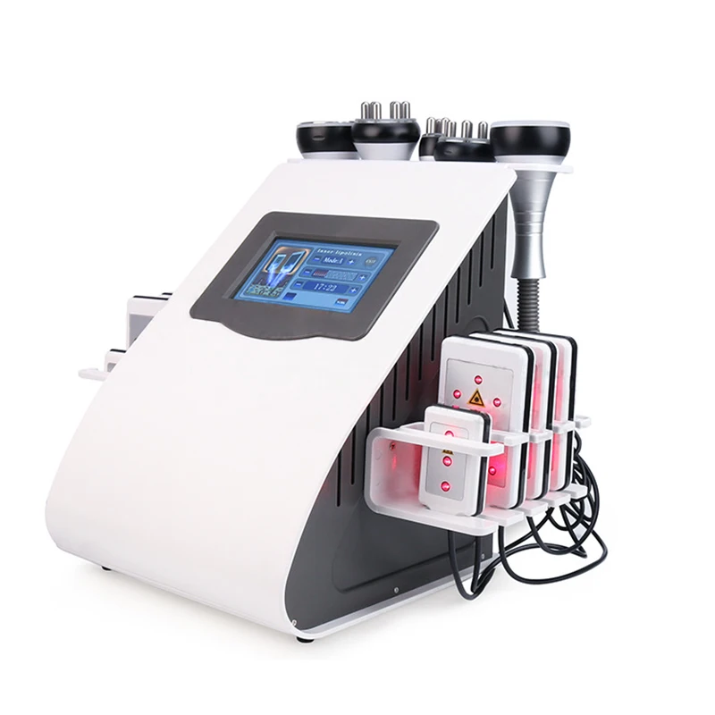 Настольный лазерный аппарат для красоты 6 в 1 40K с отрицательным давлением RF -