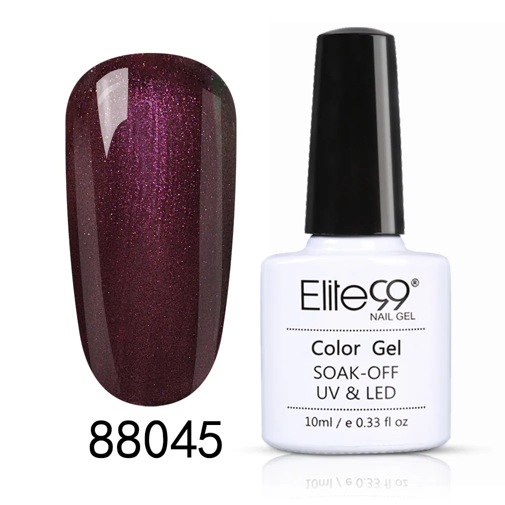 88045 Elite99 10 мл сменный Гель-лак для нейл-арта мрамор Halo эффект гель Перманентный лак для ногтей замачиваемый маникюрный гель для ногтей лак - Цвет: 88045