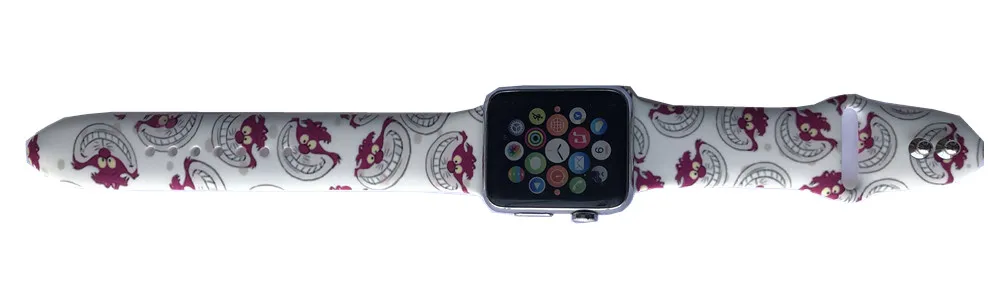 Силиконовый спортивный ремешок YUKIRIN с Микки-Маусом для Apple Watch, серия 4, 3, 2, 1, ремешок для iWatch, для девочек 38, 42 мм, 40, 44 мм