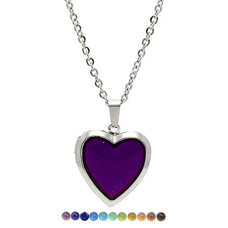 Красочные меняется настроение волшебное кольцо в форме сердца друг фоторамка