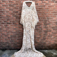 vintage boho lace spotty photo shoot gown pregnant robe maternity dress evening party costume for women photography accessories