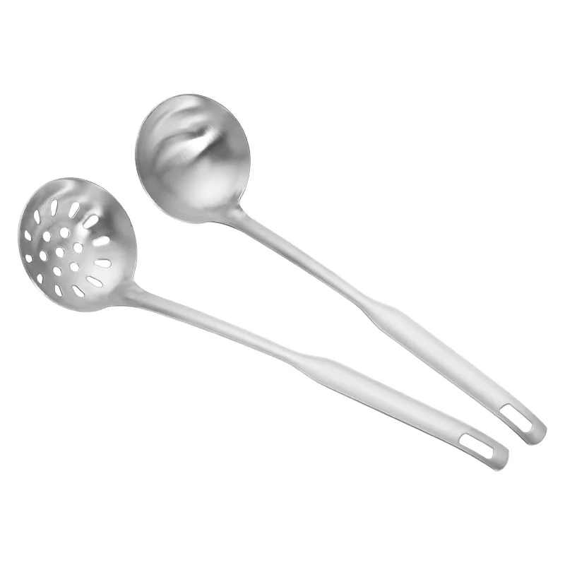 1 шт. качественный ковшовый Дуршлаг Из Нержавеющей Стали с длинной ручкой для