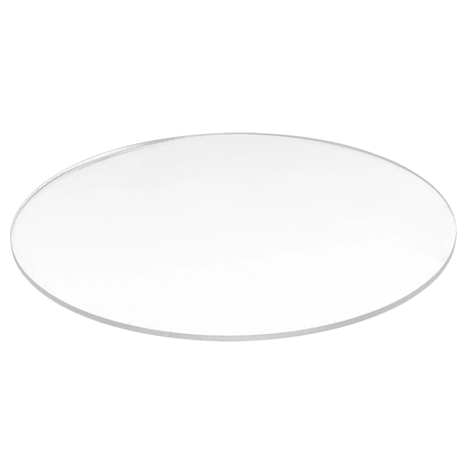

Transparent 3mm thick Mirror Acrylic round Disc