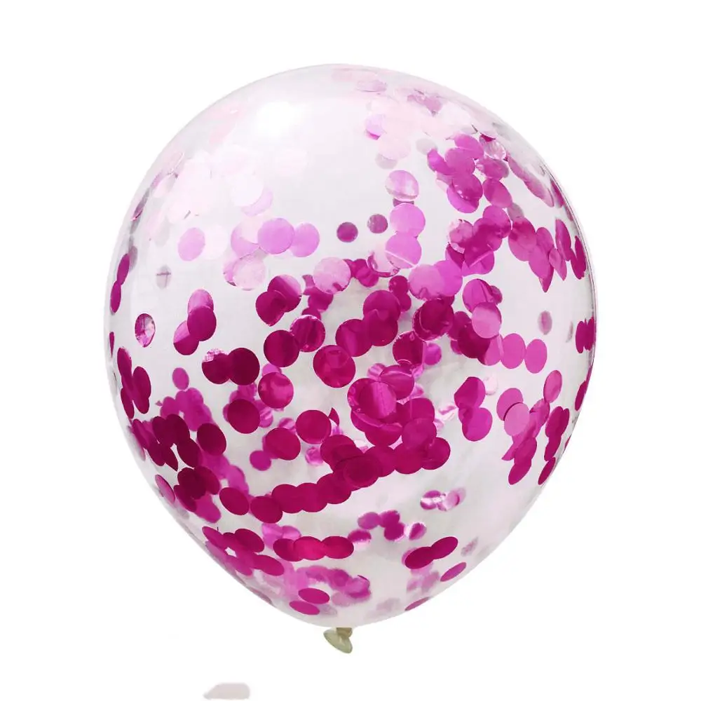 Прозрачные Шары 10 шт./лот гелиевые шары с золотыми звездами и конфетти украшения