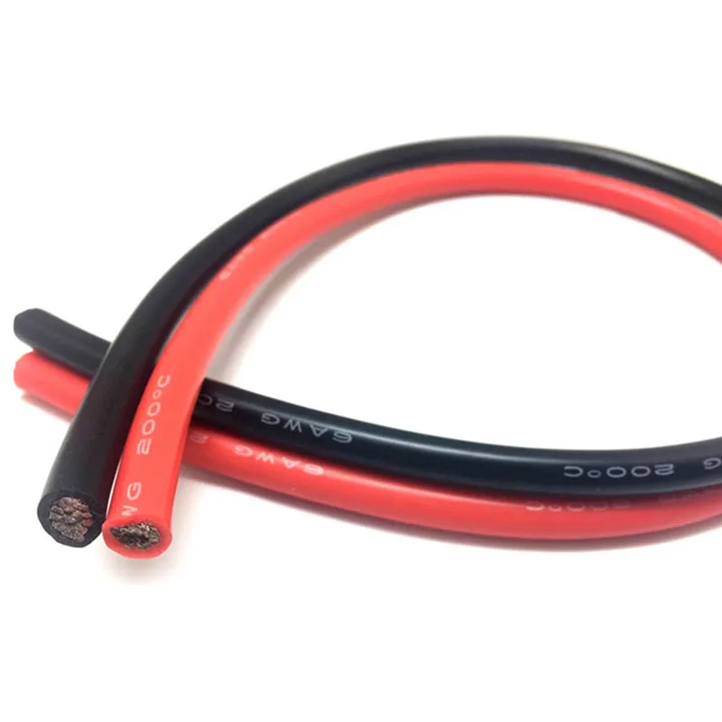 Специальный мягкий высокотемпературный силиконовый провод 10 м 11 12 13 14 15 16 17 18 20 22 24