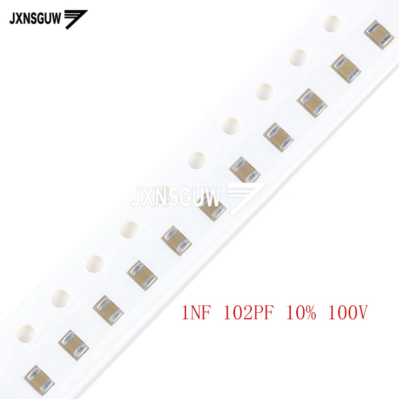 

Конденсаторы микросхем 100 0805 10% в 1NF 102PF, 100 шт.