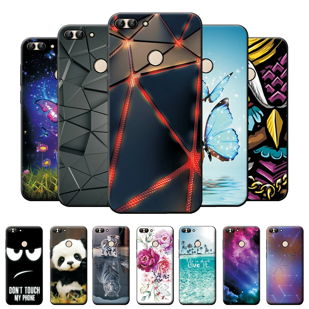 Силиконовый чехол для Huawei P Smart 2018 мягкий телефона