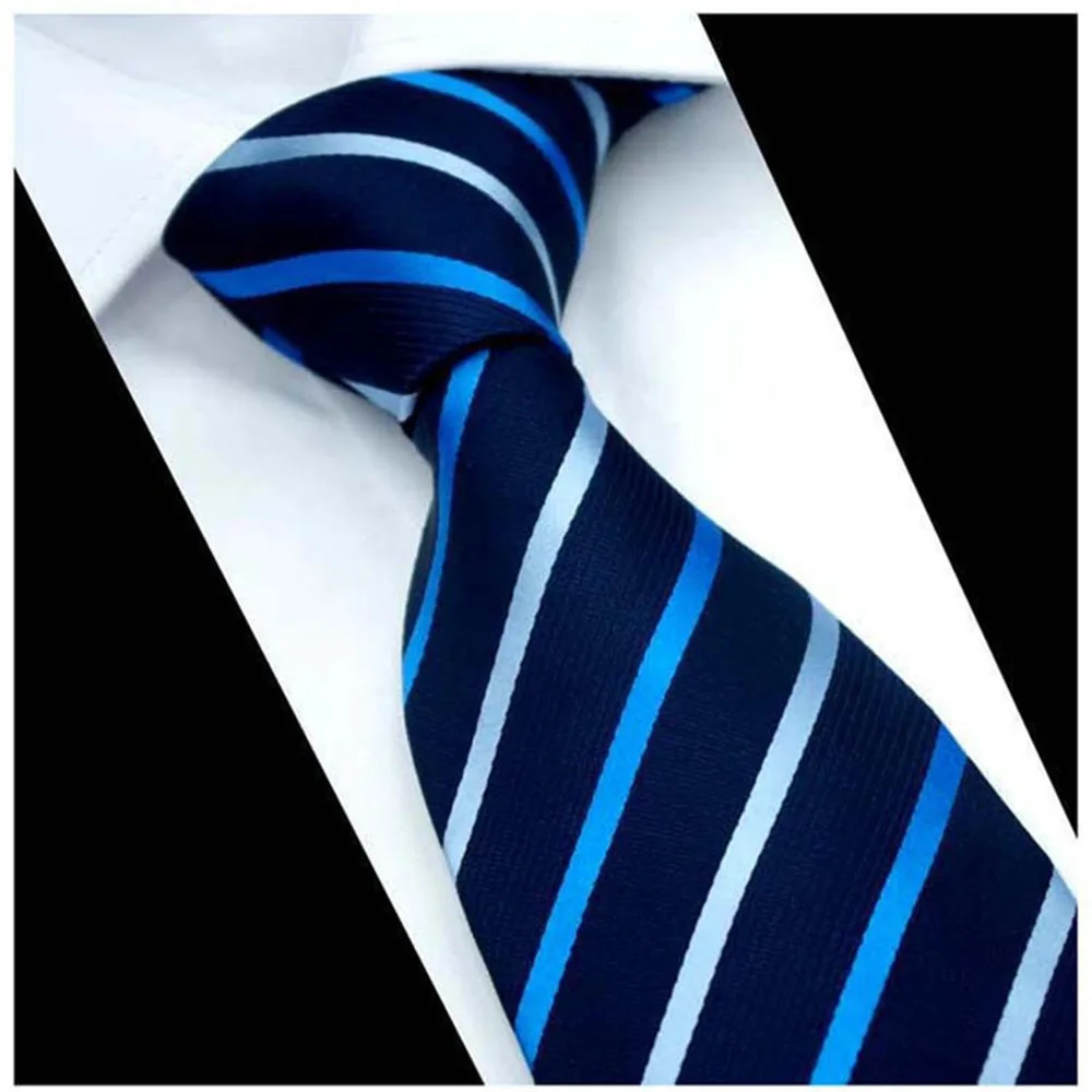 Мужской галстук Gravata классический однотонный синий 8 см CR032 2021|neck tie|neck ties for menties men |