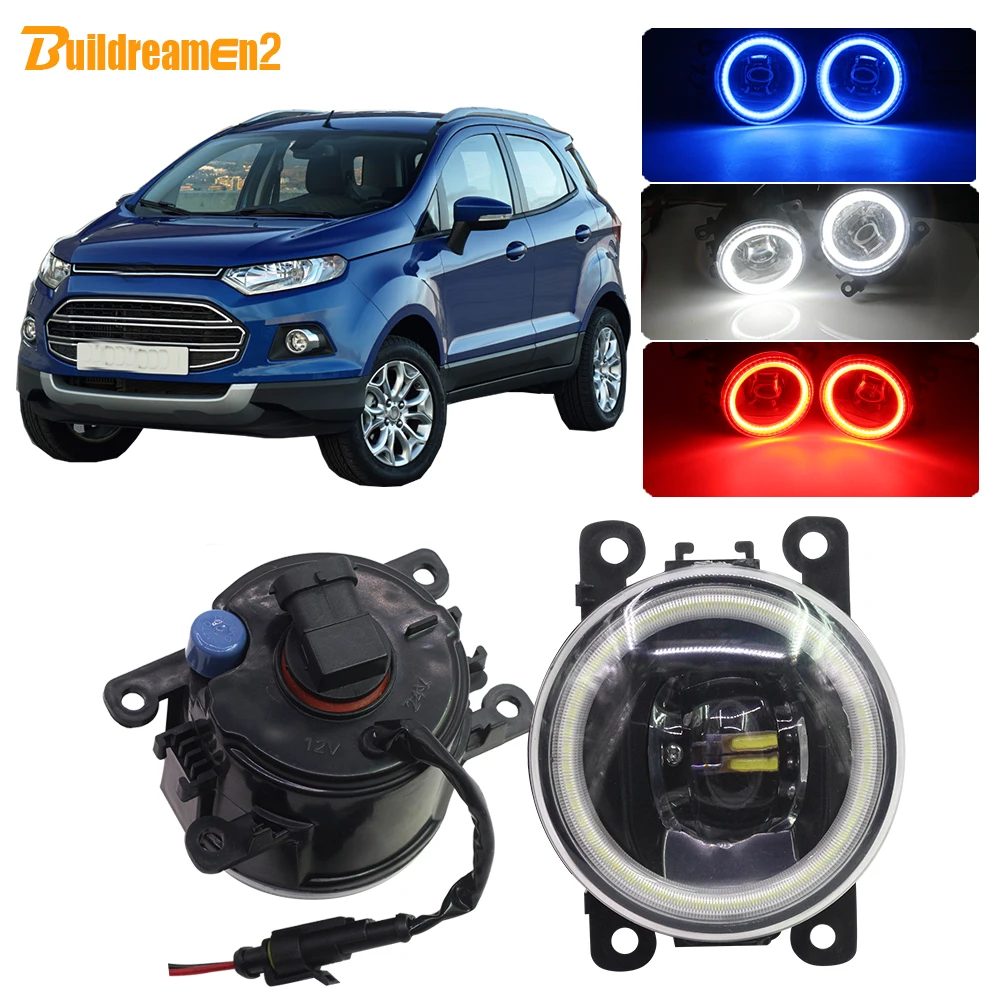 Buildreamen2 для автомобиля Ford Focus H11 4000LM светодиодный туман светильник Комплект