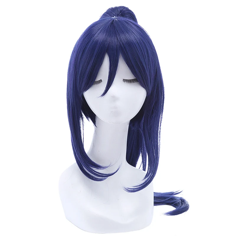 Парик L-email Love Live Sunshine, косплей, парики LoveLive Kanan Ruby Mari Honoka Yoshiko Riko You Watanabe, парик для косплея, синтетические волосы - Цвет: Dark Blue
