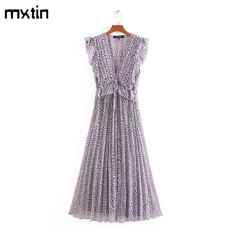 Винтажное элегантное шифоновое платье миди с леопардовым принтом модные женские