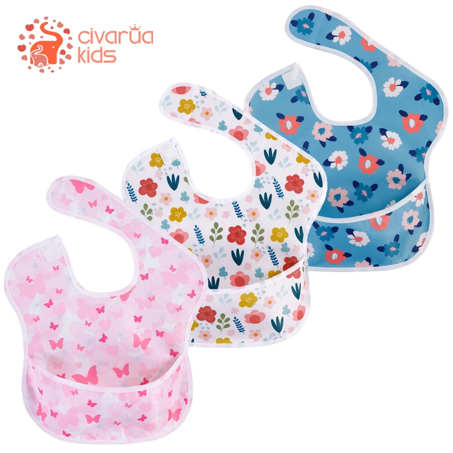 Нагрудник для кормления унисекс непромокаемые детские нагрудники 100% ТПУ