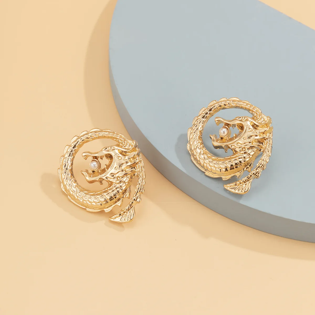 Женские серьги с жемчугом в стиле панк | Украшения и аксессуары