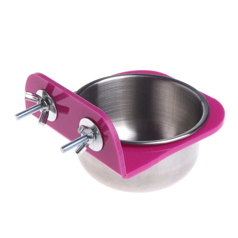 Кормушка для еды из нержавеющей стали кормушка птиц кормушки клетки собак