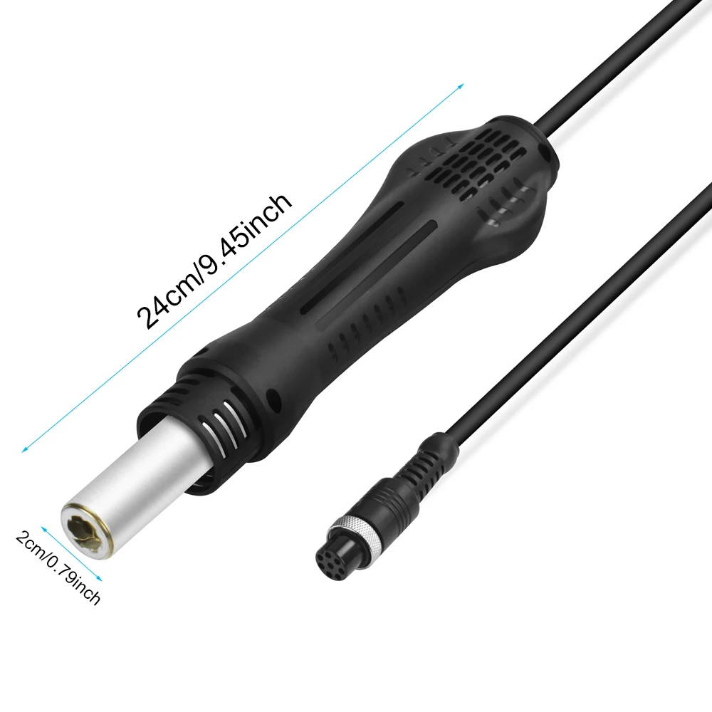 Toolour 700 Вт 220 В/110 В 858D BGA светодиодный цифровой дисплей паяльная станция Тепловая воздушная пушка отпаивающий насос сопло сварочные инструменты