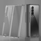 Набор чехлов для Galaxy Z Fold 3 Fold2 Flip3, прозрачный чехол, Жесткий Чехол для Samsung Z Fold 2 ZFold3, защитный бампер