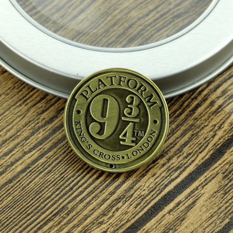 Коллекционная Бронзовая Монета на платформе 9 3/4 в стиле древней