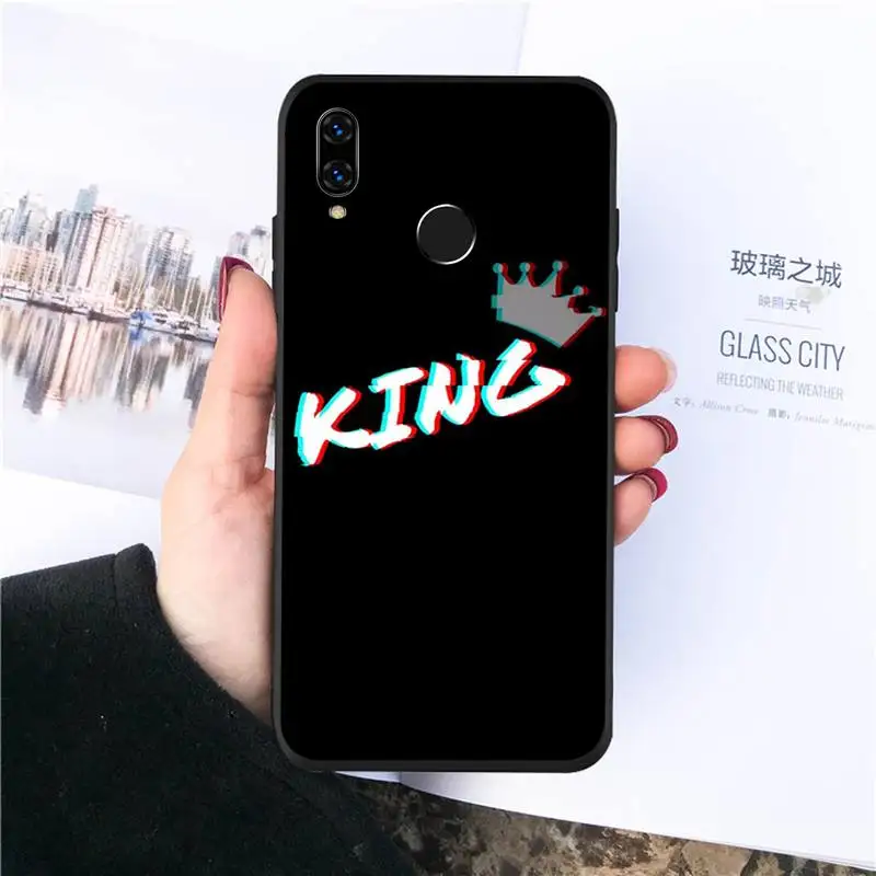 

Glitch no signal text pattern Phone Case For Huawei Y5 Y6 II Y7 Y9 PRIME 2018 2019 NOVA3E P20 PRO P10 Honor 10