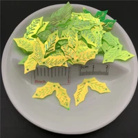 2517mm Christmas Holly Leaves Loose Sequins SewingChristmas Confetti CraftKids DIY Garment Accessory Green