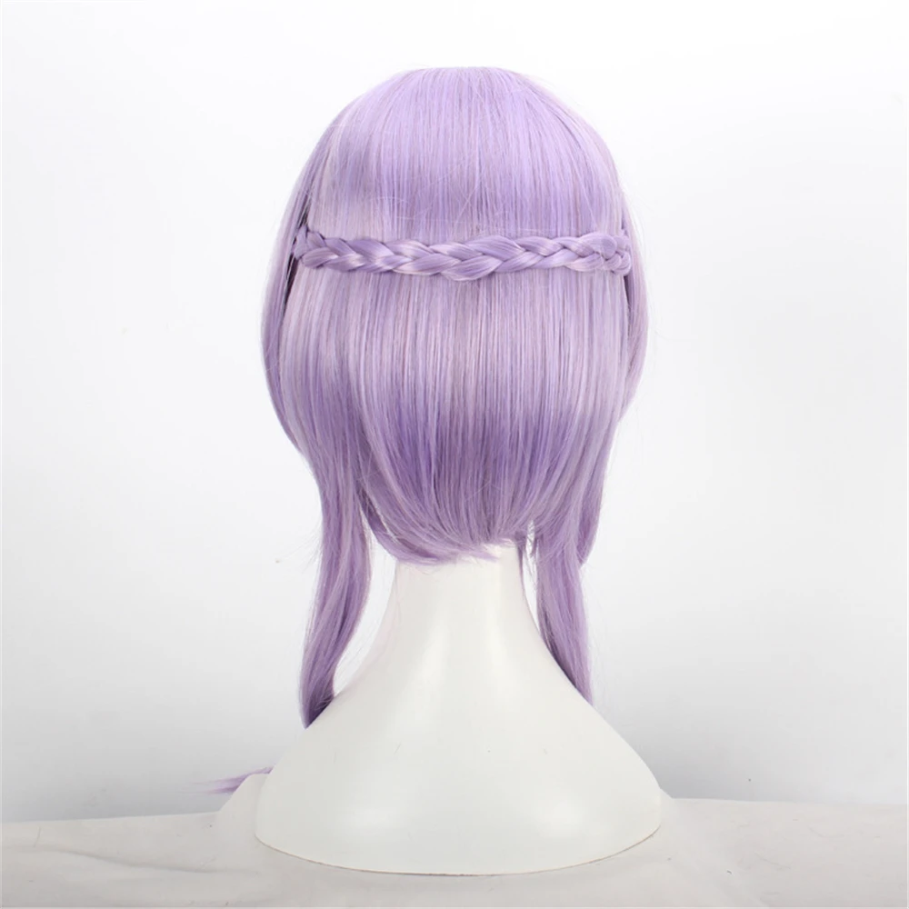 Градиентный парик Seraph of the end Hiiragi Shinoa лавандового цвета костюм для Хэллоуина