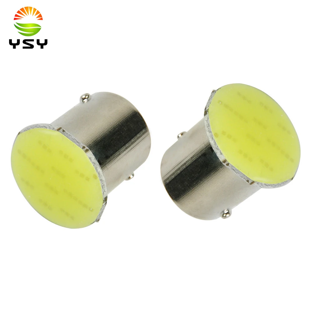 Автомобильный задний фонарь YSY COB P21W 12SMD Led S25 1156 BA15S 1157 BAY15D DC 12V указатель поворота