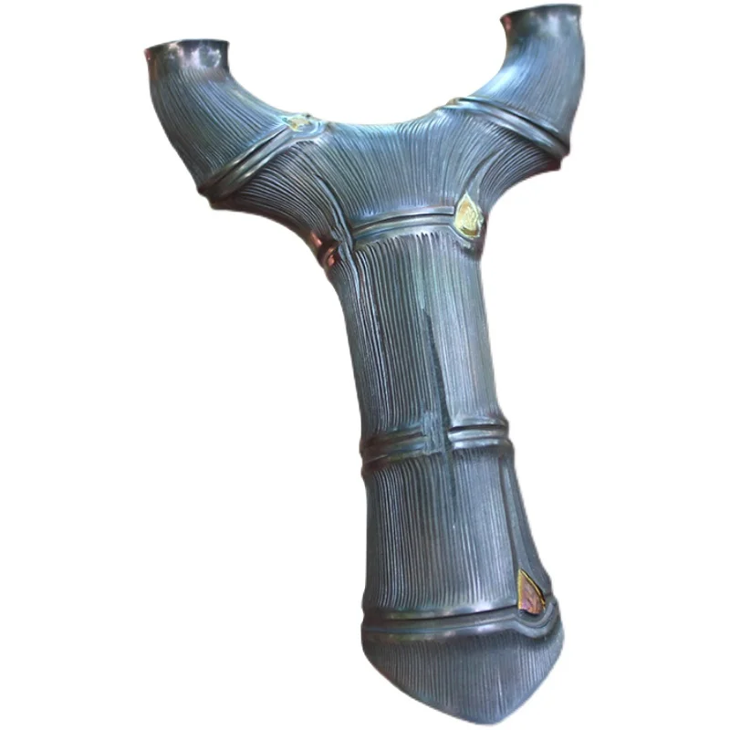 

Tc21 Titanium Alloy Slingshot With Flat Rubber Bands High-quality Design Slingshot For Outdoor Shooting 2021 New