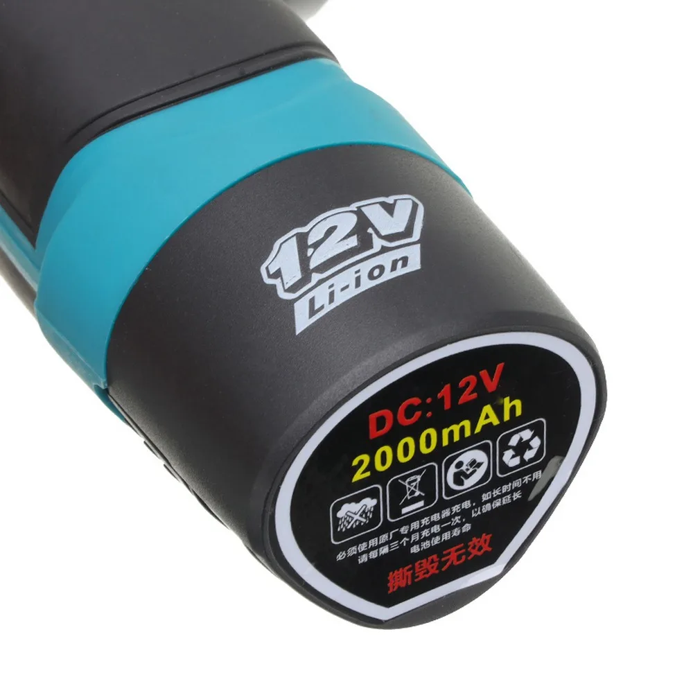 

New 12V 300W 80mm Brushless Cordless Impact Angle Grinder Power Tool Double Battery 2000mAh Cutting Machine Polisher