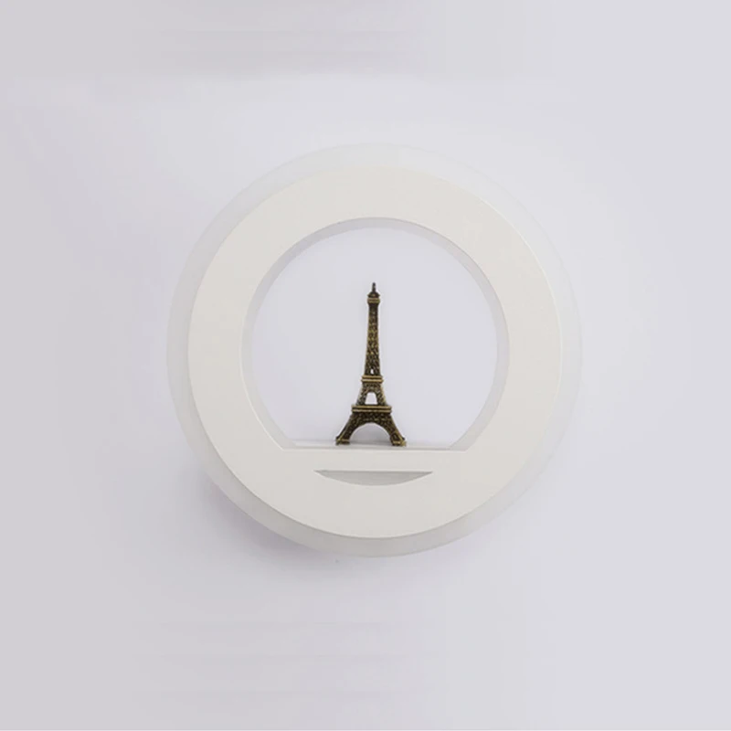 19 Вт современный декоративный светодиодный настенный светильник в виде башни