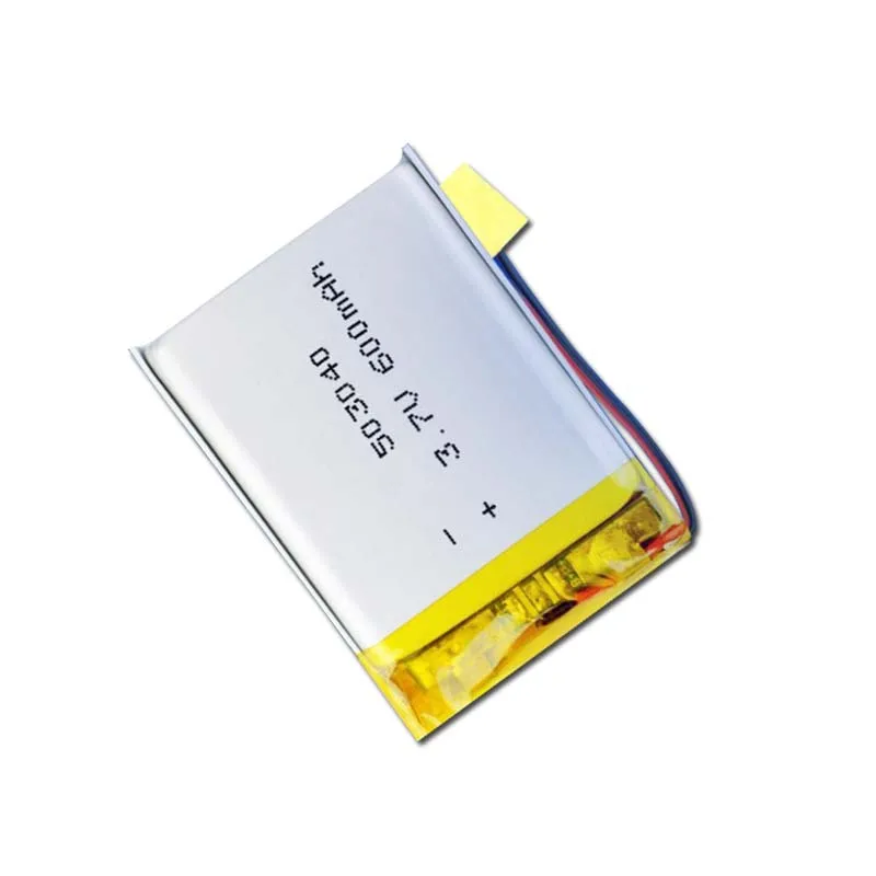 3 7 V Lipo cells 503040 600mah литиевая полимерная аккумуляторная батарея для MP3 MP4 MP5 GPS bluetooth