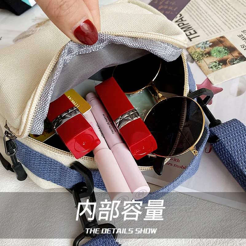 

Japanese Shoulder Bag Ins Korean Student Bag Travel Package Version Popular Fashion 2021 New Cute Female Bag Cartoon Pattern