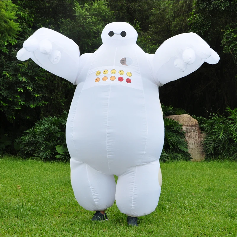 JYZCOS надувной костюм для взрослых Baymax косплея на Хэллоуин новый большого героя 6