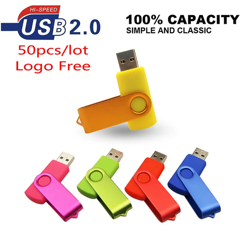 50 шт./лот, быстрая и логотип, низкая цена, реальная емкость, USB флеш-накопитель, 2,0, 256 Мб, 2 ГБ, 4 Гб, объемные подарки, флешка, карта памяти