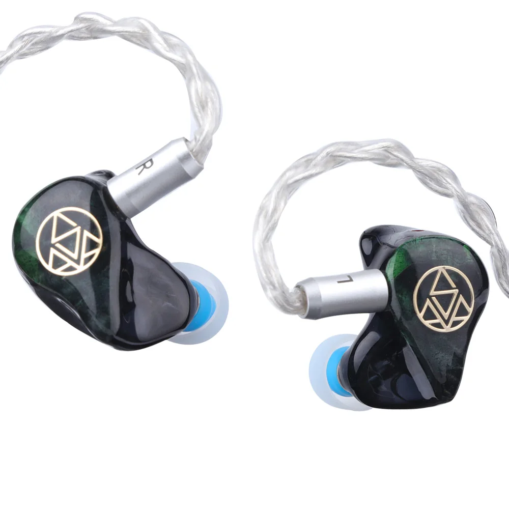 

Mangird MT4 3BA+1DD Hybrid Driver In-ear Earphone with Solid Wood Faceplate, Detachable 0.78mm 2Pin 6N OCC Silver-plated Cable