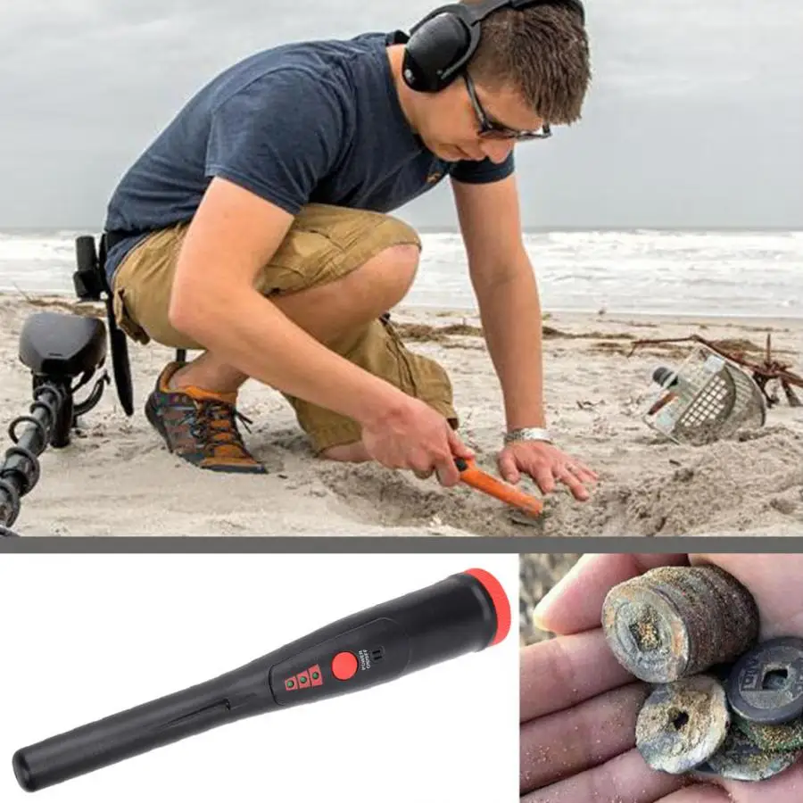 Ручной портативный металлодетектор инструменты для охоты за сокровищами