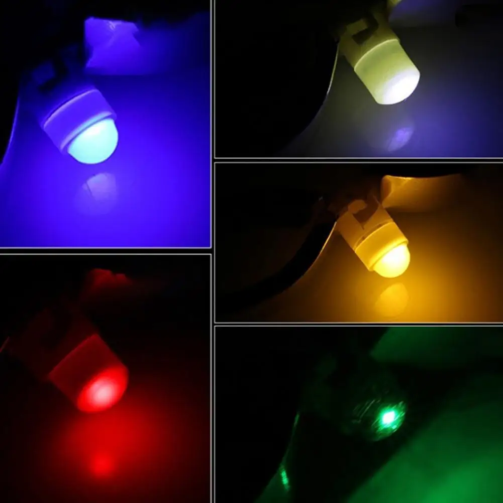 

10Pcs T3 LED 1SMD 12V Car Dashboard Indicator Light Interior Reading Lamp Bulbs