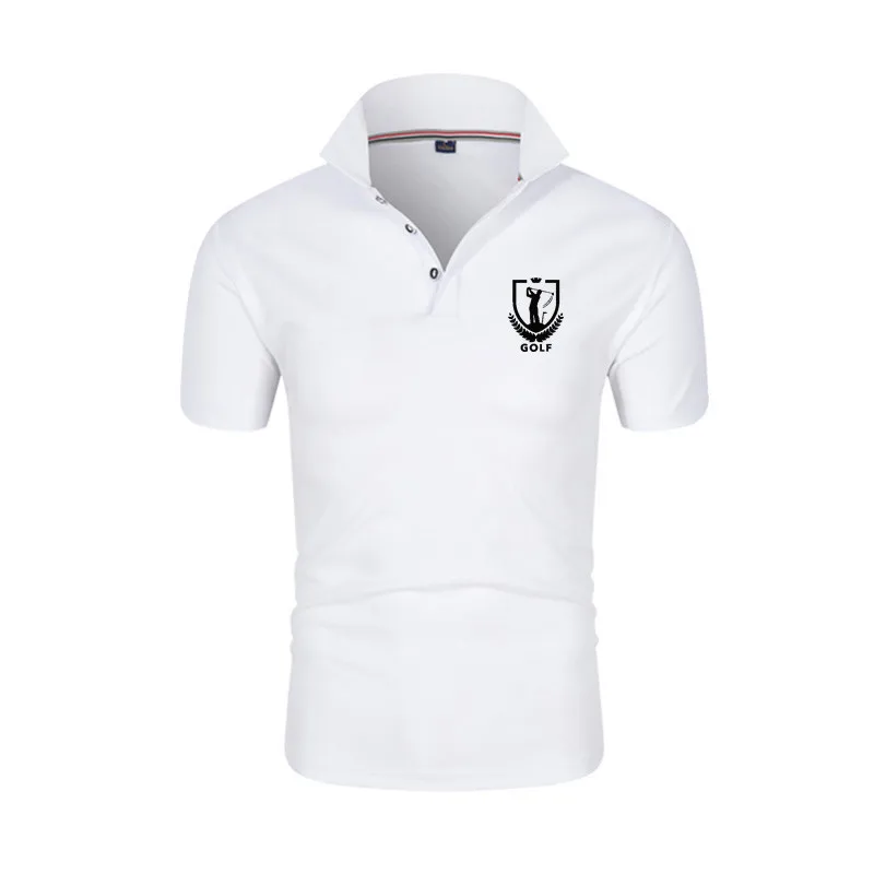 

Brand Men's Polo Shirt POLO Shirt Business Casual Pure Cotton Short Sleeve Men's Men's T-shirt Top Quick Drying M-4XL