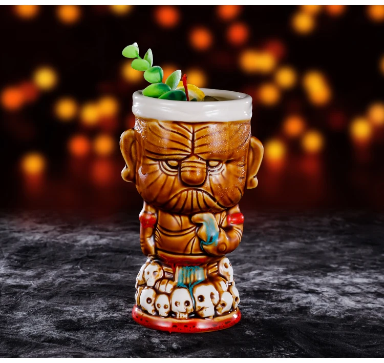 Новые Гавайские кружки Tiki Коктейльная чашка кружка для пива напитков вина
