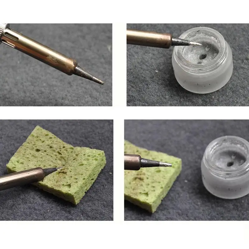 

1PCS Tip Refresher Soldering Iron Oxide Paste For Iron Clean Material About Tip Clean 34G Resurrection Head Q6A5