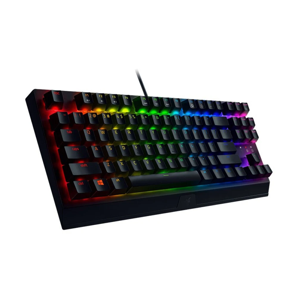 

New Razer BlackWidow V3 Tenkeyless Wired Gaming Keyboard 87 Keys RGB Mechanical Keyboard with Razer Mechanical Keyboard for