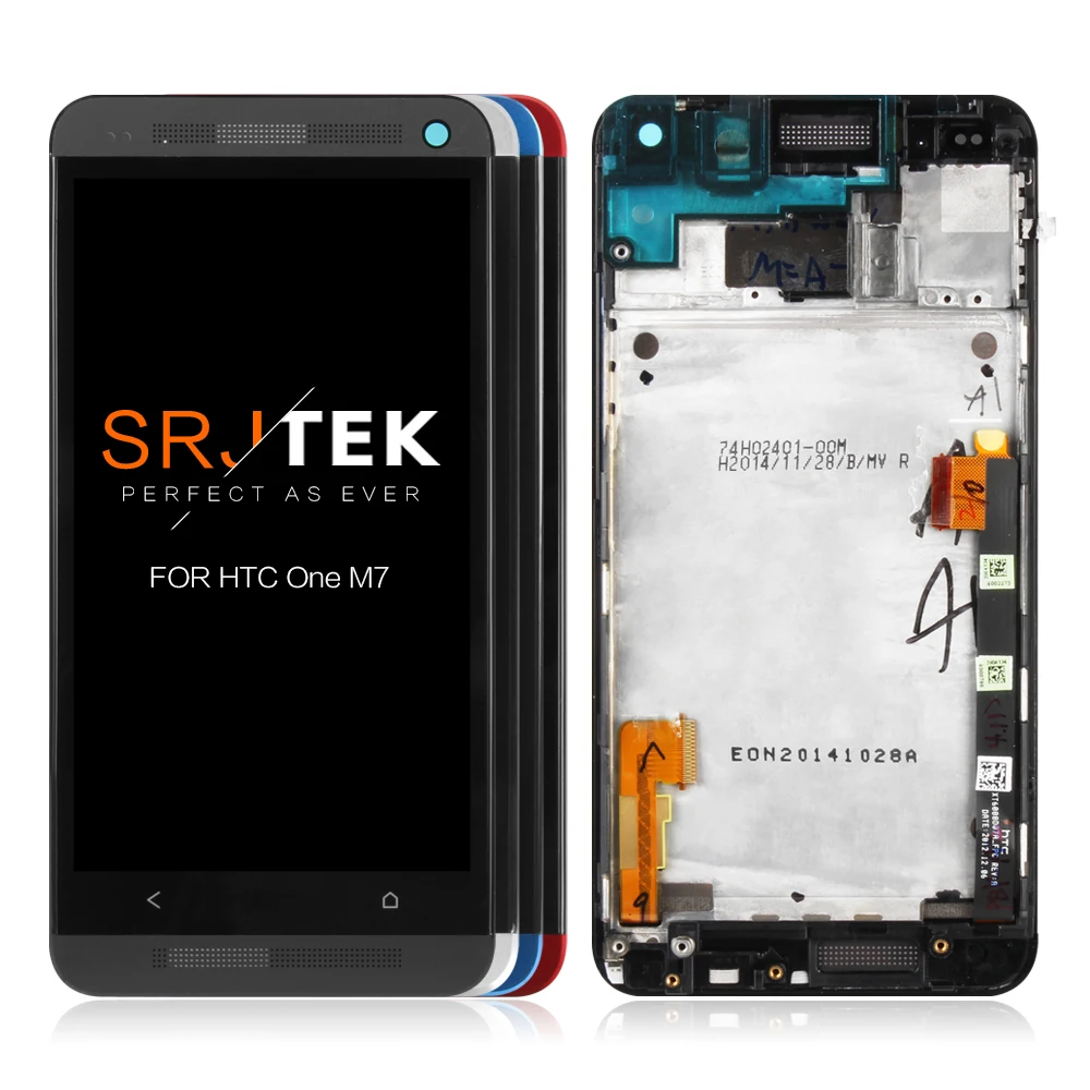 ЖК дисплей 4 7 дюйма для HTC ONE M7 801e с одной SIM картой|ЖК-экраны и панели планшетов| |