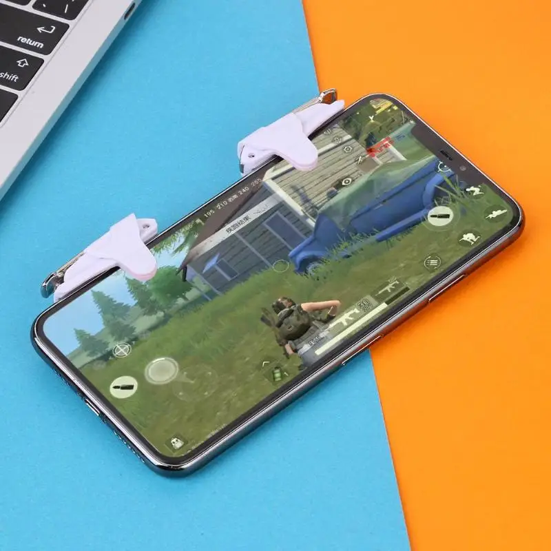 2 шт Мобильный игровой контроллер геймпад Кнопка триггера джойстик для Pubg |