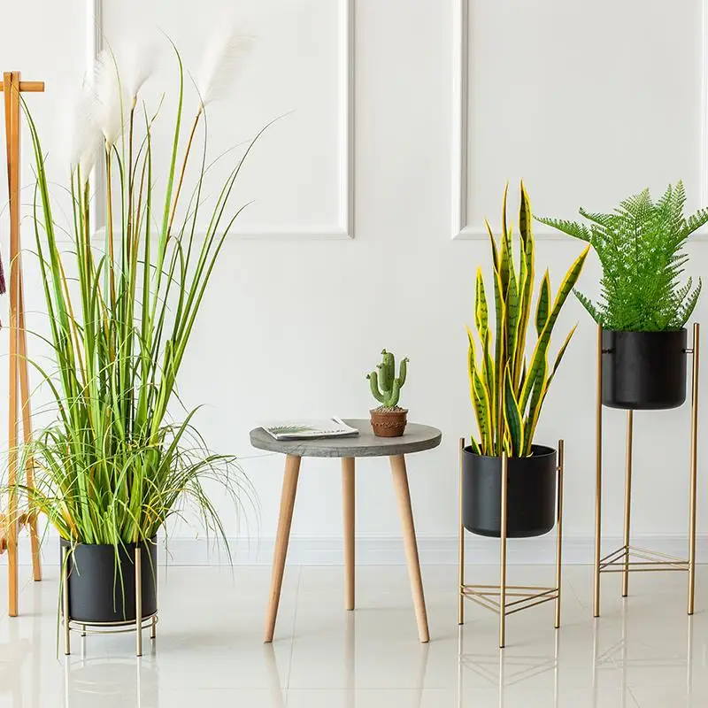 Креативный Железный Цветочный Стенд скандинавский цветочный горшок балкон