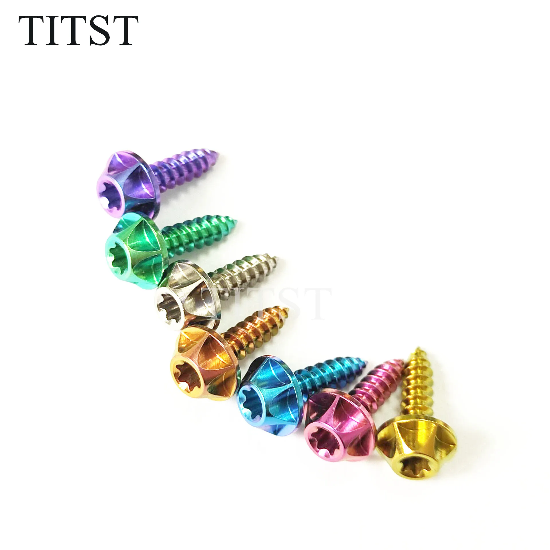 

TITST M4X15mm titanium self tapping bolts DIY titanium bolts ( one lot = 2pcs )