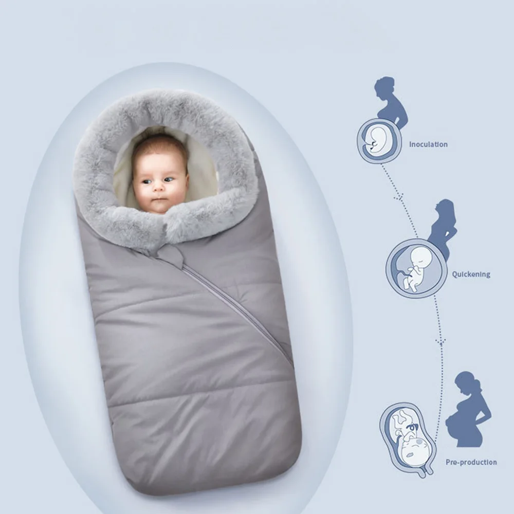 Конверт в конверт для коляски новорожденных Детские спальные мешки детский