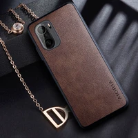 Case for Xiaomi Poco funda cover with Retro business leather Skin design phone cover for xiaomi poco case capa